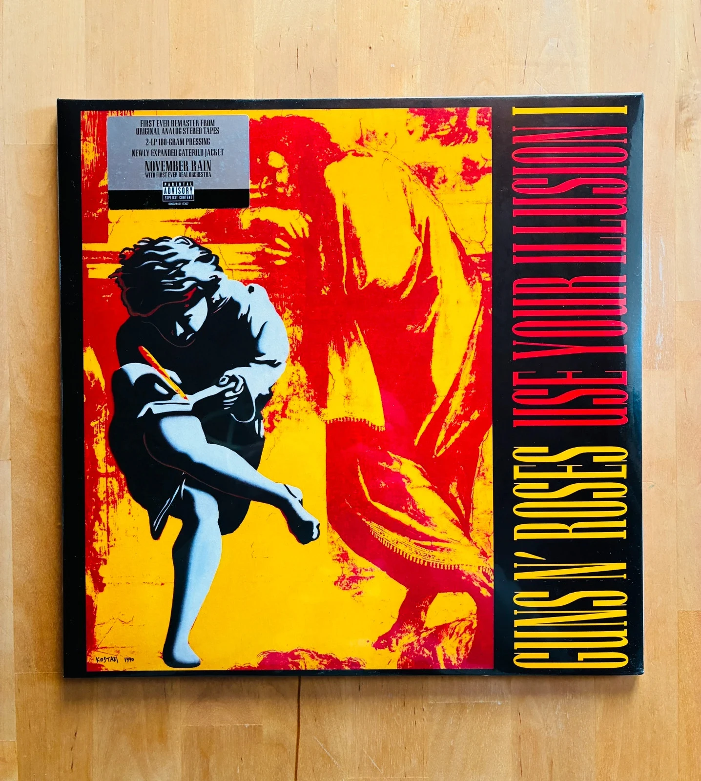 Disque vinyle 33T Guns n’Roses Use Your Illusion I.